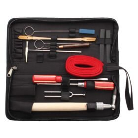 Firebrick 13Pcs Professional Piano Tuning Maintenance Tool Kits Wrench Hammer Screwdriver with Case US