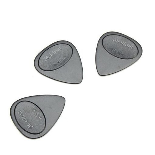Light Slate Gray 10pcs 0.7mm Guitar Pick Plectrum Toughness Anti Slip Design