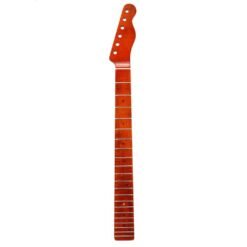 Firebrick 21 Frets Vintage Electric Guitar Neck Canadian Maple Wood Fingerboard Paint Bright Light For Fender TL Tele Guitar Accessories