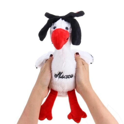Snow 72 Songs Talking Chicken Toy Fire Cracking Bird Child Plush Novelties Toys Shake Head Doll With Color Packaging