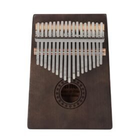 Dark Slate Gray 17 Key Kalimba Finger Piano Mbira Mahogany Keyboard Wood Musical Instrument