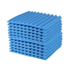 Cornflower Blue 12PCS Acoustic Panels Soundproofing Foam Acoustic Tiles Studio Foam