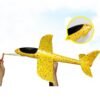 Goldenrod 35cm Upgrade EPP Plane Hand Launch Throwing Rubber Band 2 in 1 Aircraft Model Foam Children Parachute Toy
