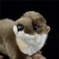 Dark Slate Gray 40cm Simulatioon Plush The Sea Otter Toy Stuffed Cute Otters Doll Toys Wild Animals Children Gift