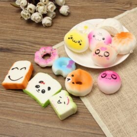 13PCS Simulation Cute Soft Squishy Super Slow Rising Ball Chain Kid Toy Collection - Toys Ace