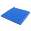 Royal Blue 24PCS 50x50x5cm Studio Acoustic Soundproof Foam Sound Absorption Treatment Panel Tile Protective Sponge