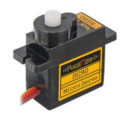 Gold 6PCS Racerstar SG90 9g Micro Plastic Gear Analog Servo For RC Helicopter Airplane Robot