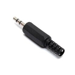Dark Slate Gray 3.5mm Stereo Male Plug Jack Audio Adapter Connector