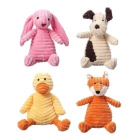 23CM Funny Soft Pet Puppy Chew Play Squeaker Squeaky Cute Stuffed Plush Toy - Toys Ace