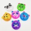 Orchid 6PCS DIY Colorful Animals Slime 8cm Crystal Mud Putty Plasticine Blowing Bubble Toy Gift