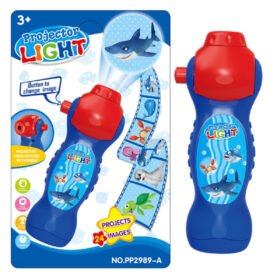 Firebrick 24  Patterns Flashlight Projector Lamp Educational Toy Kids Children Christmas Gift Toys