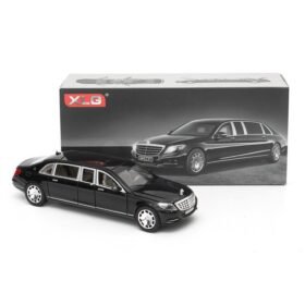 Dark Slate Gray 1:32 S600 Limousine Diecast Metal Car Model 20.5 x 7.5 x 5cm Car in Box Black