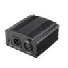 Dark Slate Gray 48V Phantom Power For BM 800 Condenser Microphone Studio Recording Karaoke Supply Equipment EU/US Plug Audio Adapter DC Power