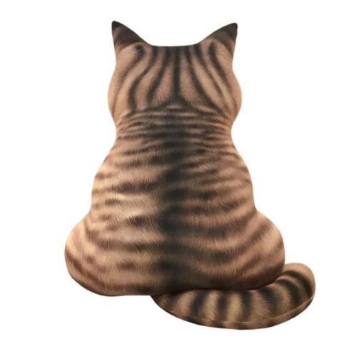 43cm Cute Cat Soft Plush Back Shadow Toy Sofa Pillow Seat Cushion Stuffed Plush Toy Birthday Gift for Boys or Girls Room - Toys Ace