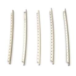 Beige 24pcs Set Electric Guitar Frets Wire Nickel-copper Alloy Fret Wire for Guitar Ukulele Musical Instruments Parts Accessories