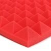 Misty Rose 24PCS 50x50x5cm Studio Acoustic Soundproof Foam Sound Absorption Treatment Panel Tile Protective Sponge
