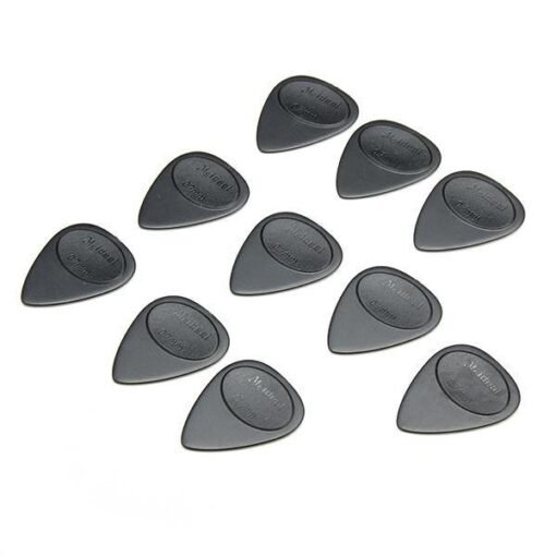 Dim Gray 10pcs 0.7mm Guitar Pick Plectrum Toughness Anti Slip Design