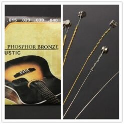 Tan 60CL (.011-.050) Phosphor Bronze Wound Steel Acoustic Guitar Strings
