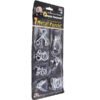 Dim Gray 7 Sets IQ Test Toys Mind Game Brain Teaser Metal Wire Puzzles
