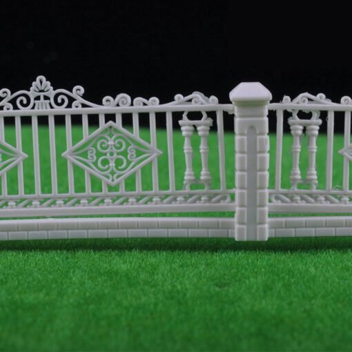 1:87 Detechable Fences for Train Railway HO scale Model Table Building Decorations - Toys Ace