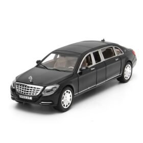 Dim Gray 1:32 S600 Limousine Diecast Metal Car Model 20.5 x 7.5 x 5cm Car in Box Black