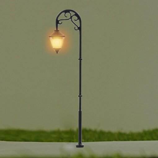 5Pcs Scale 1:87 Model Railway Lamppost Lamps LED Street Garden Train Light - Toys Ace