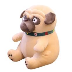 40-65CM Sand Dogs Doll Stuffed Simulation Dogs Plush Sharpei Pug Lovely Puppy Pet Toy Plush Animal Toy Children Kids Birthday Christmas Gifts - Toys Ace