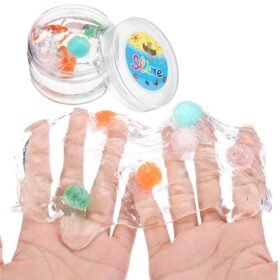 Beige 100ML Slime Ice Bayberry Ball Toy Colorful  Plasticine Clay Toys (Colorful)