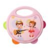 Pink 4/5/7Pcs Drum Bell Sand Hammer Trumpet Set Musical Instrument Educational Toys for Kids Gift
