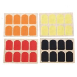 Firebrick 32PCS 0.5mm Saxophone universal Four Color Protection Mouthpiece Silicone Dental Pad