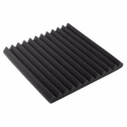 Dark Slate Gray 30x30x2.5cm Black Acoustic Soundproof Foam Sound Absorbing Waved Sponge