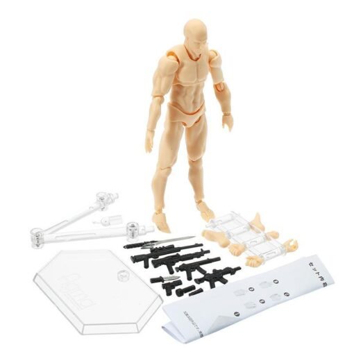 14cm 2.0 Deluxe Edition PVC Action Figure Skin Color Nude Male Joint Figure Collections Gift Doll To - Toys Ace