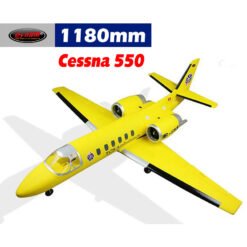 Gold Dynam Cessna 550 V2 1180mm Turbo Twin Motor 64mm EDF w/Flaps RC Airplane Fixed Wing Jet PNP