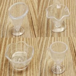 New DIY Mini Cup Ice Cream Saints Cup Creamy Tile Cups Goblets Sticky Mini Plastic Gadgets - Toys Ace