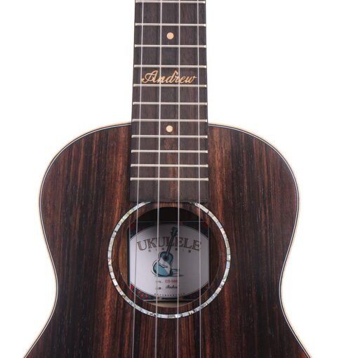 Dark Olive Green Andrew 23 Inch Ebony Ukulele for Guitar Player Brithday Gifts
