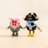 Jordan&Judy HO085 67*54*81mm Firemen Doll Cute Cartoon Action Figure Gift Display - Toys Ace