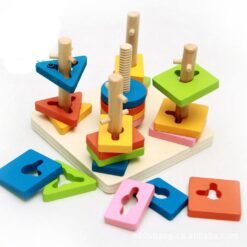 Colored five-column disassembly and assembly blocks (Five column TL213 style) - Toys Ace
