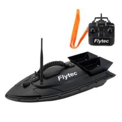 Dark Slate Gray Flytec 2011 5 50cm Fishing Bait RC Boat Fish Finder 5.4km/h Double Motor Toys
