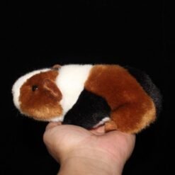 Black Little Cute Simulation Hamster Plush Toy Guinea Pig Doll For Children To Give Gifts To Male And Female Friends