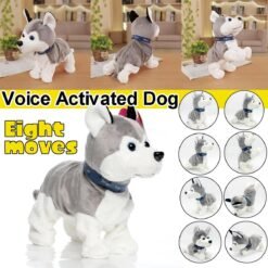 Husky Smart Voice Control Dog Children's Electric Plush Toys - Toys Ace