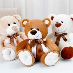 Cute Cartoon Hug Bear With Bow Tie Bear Plush Doll - Toys Ace