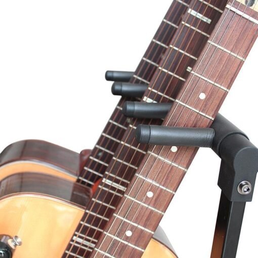 Dark Slate Gray Multiple Guitar Holder Rack Detachable Portable Multi Guitars Stand More Than 3 Holders with Wheels for Acoustic Electric Bass Guitars