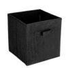 Dark Slate Gray Foldable Storage Non-woven Box Organizer For Clothes Books Toys