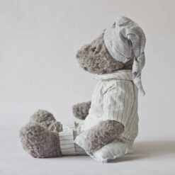 Dabron gray couple, teddy bear, medium pajamas man, Shandong plush toy factory direct sales (Gray) - Toys Ace
