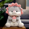 Baby Bottle Cat Plush Toy Doll