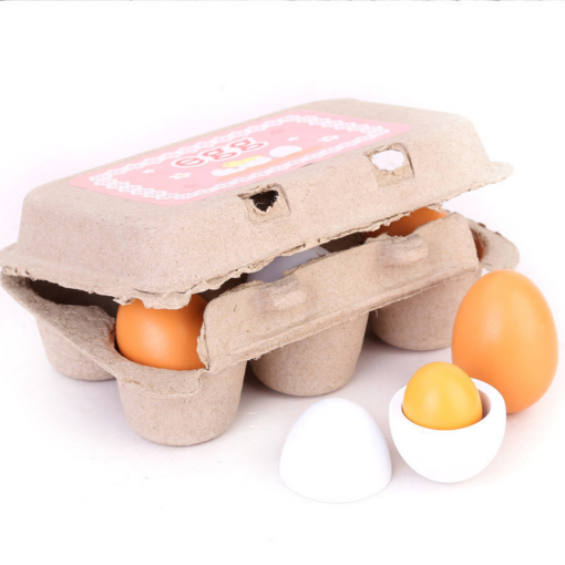 Play House Simulation Chicken Duck Egg Group Wooden