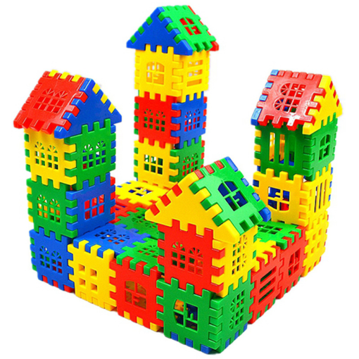 House Building Blocks, Children'S Educational Early Education Toys, Assembling - Toys Ace