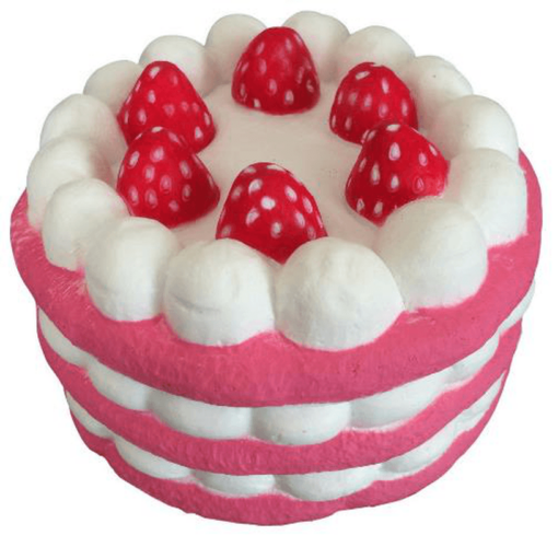 Squishy Cuteyard Tag Jumbo Strawberry Cake Licensed Slow Rising Original Packaging Collection Gift Decor - Toys Ace