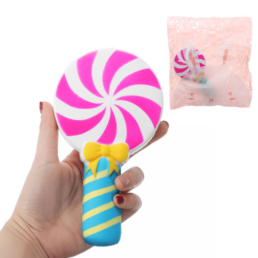 Windmill Lollipop Squishy 16.5Cm Slow Rising Gift Toy Collection Gift Decor Toy - Toys Ace