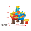 Water Table Set Summer Sand and Water Table Box Baby Kids Children Outdoor Beach Waterwheel Toys Family Play Set - Toys Ace